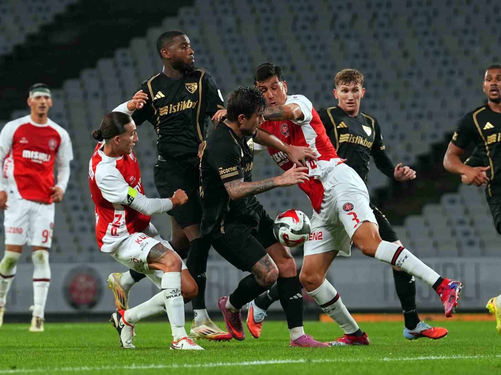 Kayserispor ile Karagümrük 10.randevuda