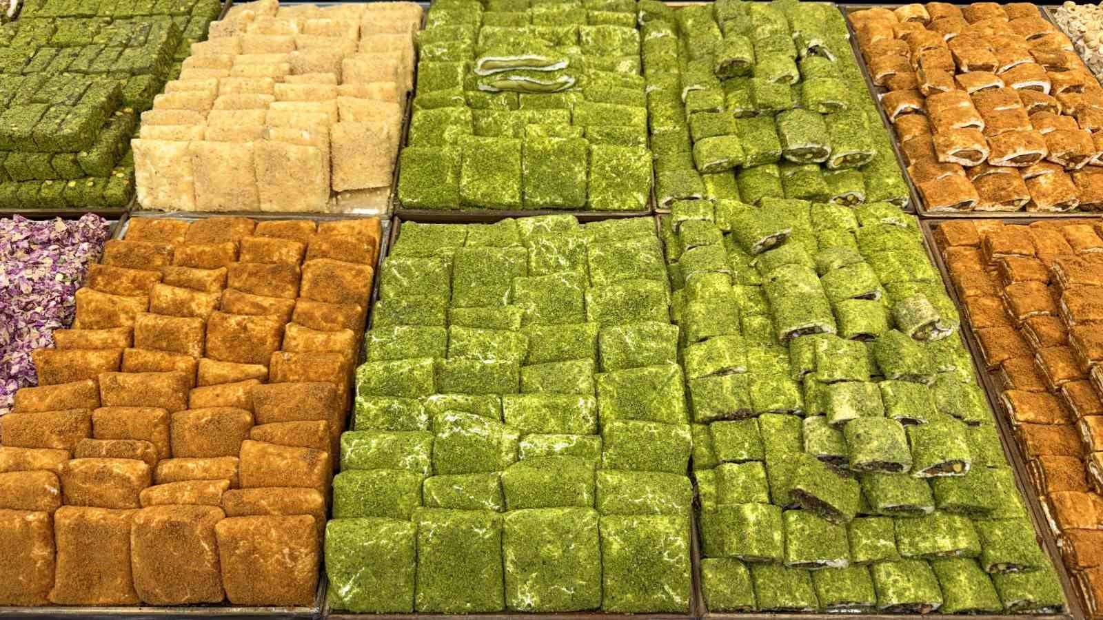 Bayram öncesi lokum ve şekerleme satışları arttı