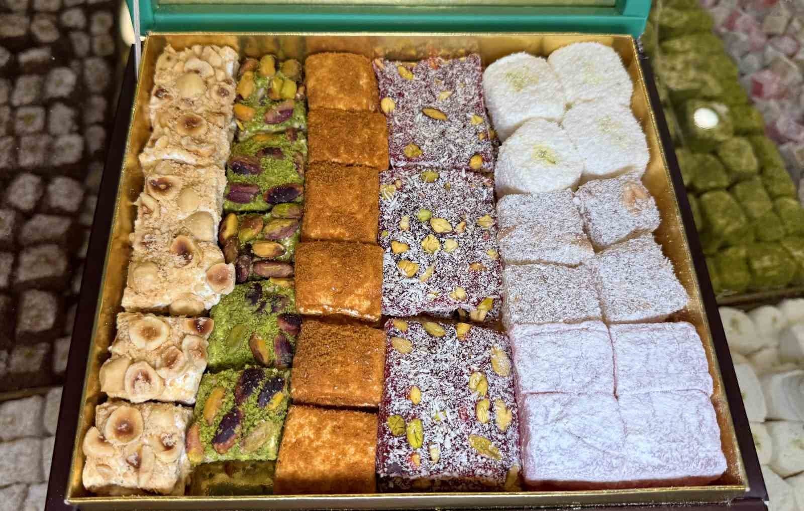 Bayram öncesi lokum ve şekerleme satışları arttı