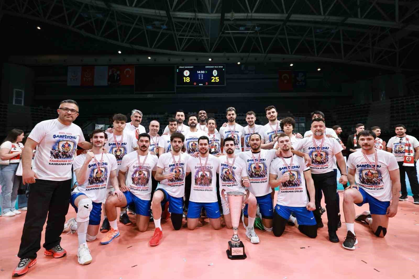 Edeler, artık Efeler Ligi’nde