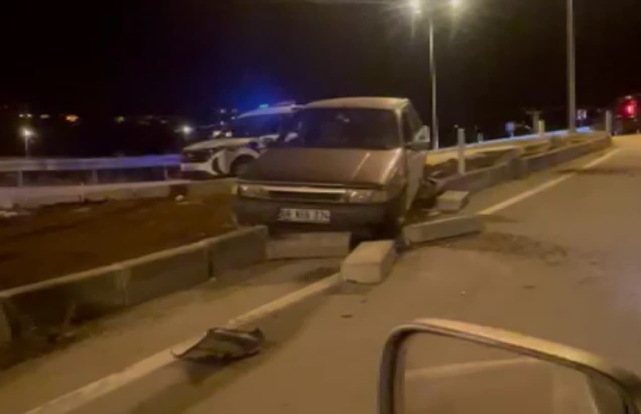 Ehliyetsiz sürücü, muayenesiz ve sigortasız araçla kaza yaptı: 80 bin lira ceza kesildi