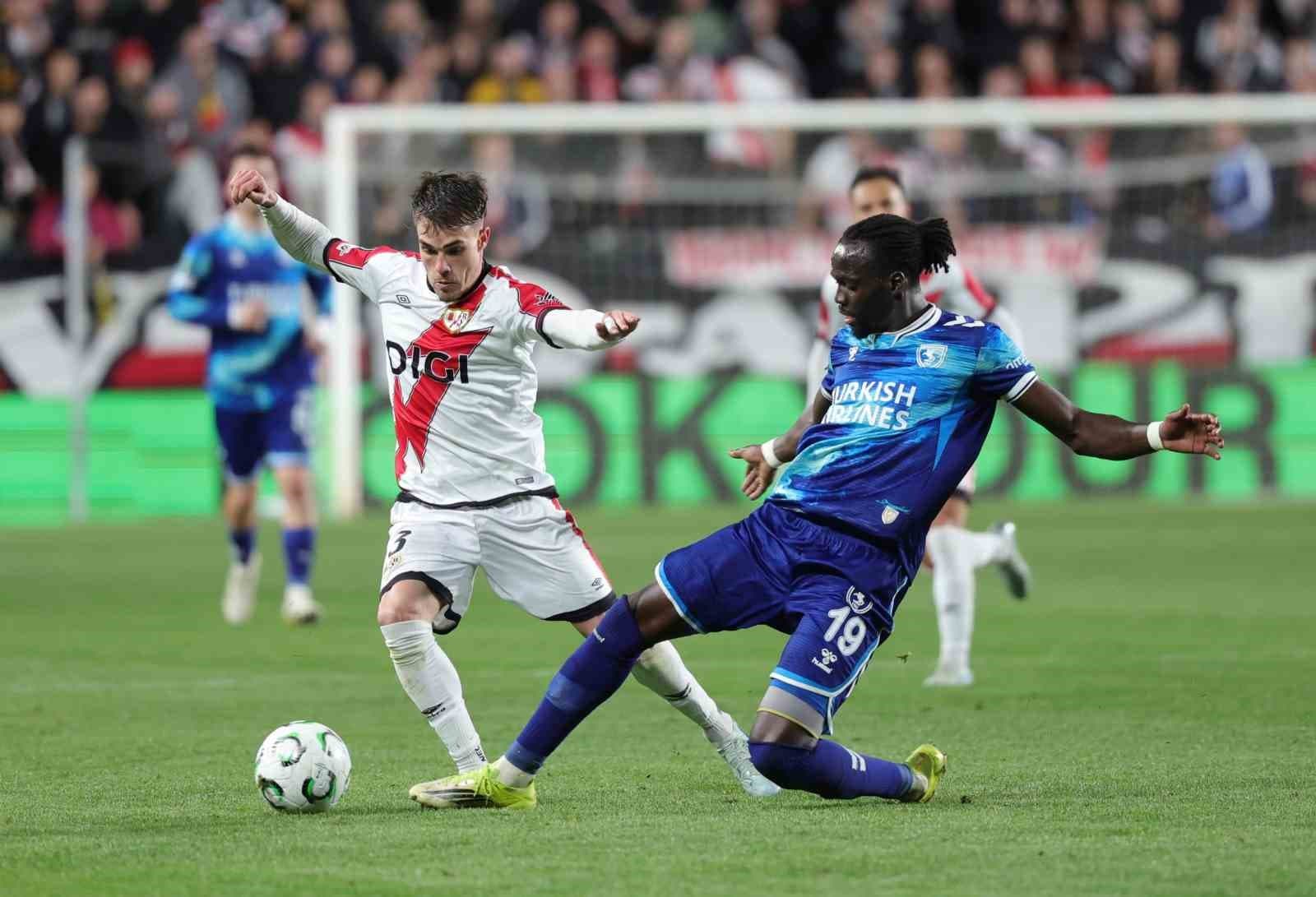 UEFA Konferans Ligi: Rayo Vallecano: 0 - Samsunspor: 1 (Maç sonucu)