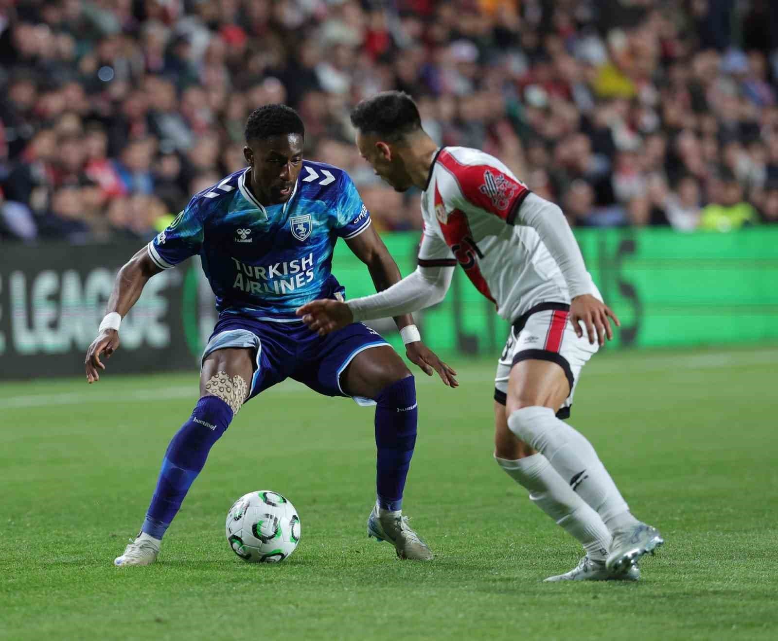 UEFA Konferans Ligi: Rayo Vallecano: 0 - Samsunspor: 1 (Maç sonucu)