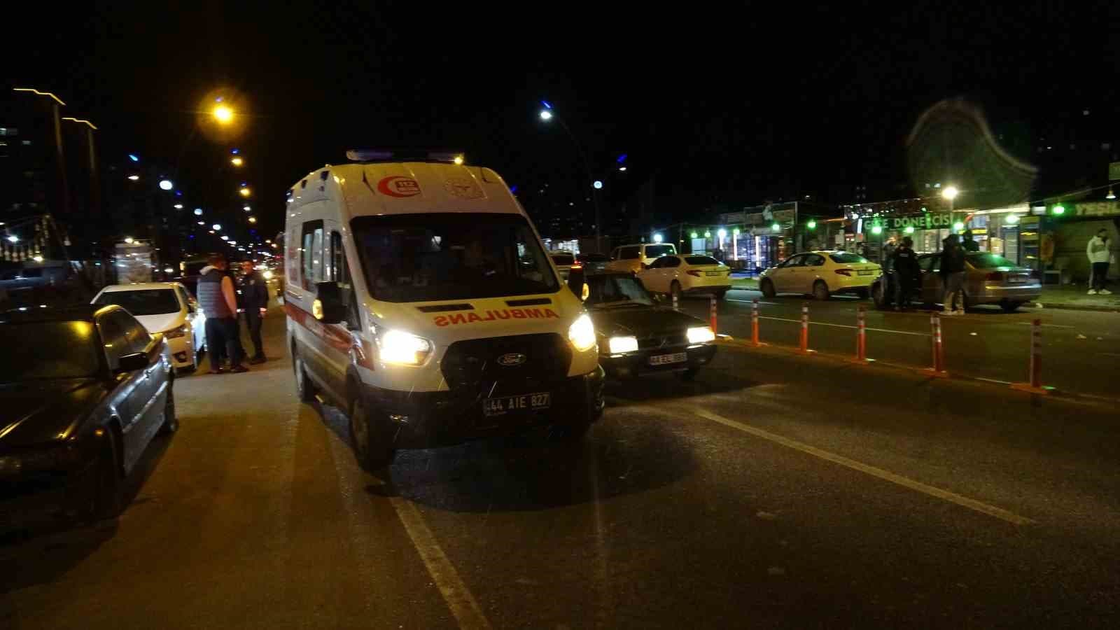 Malatya’da trafikte tartışma kanlı bitti : 2 yaralı 3 gözaltı