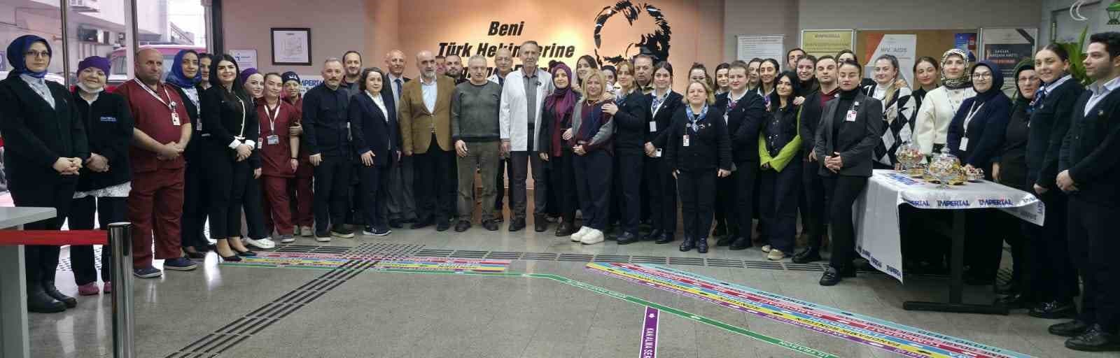 Özel İmperial Hastanesi’nde bayramlaşma