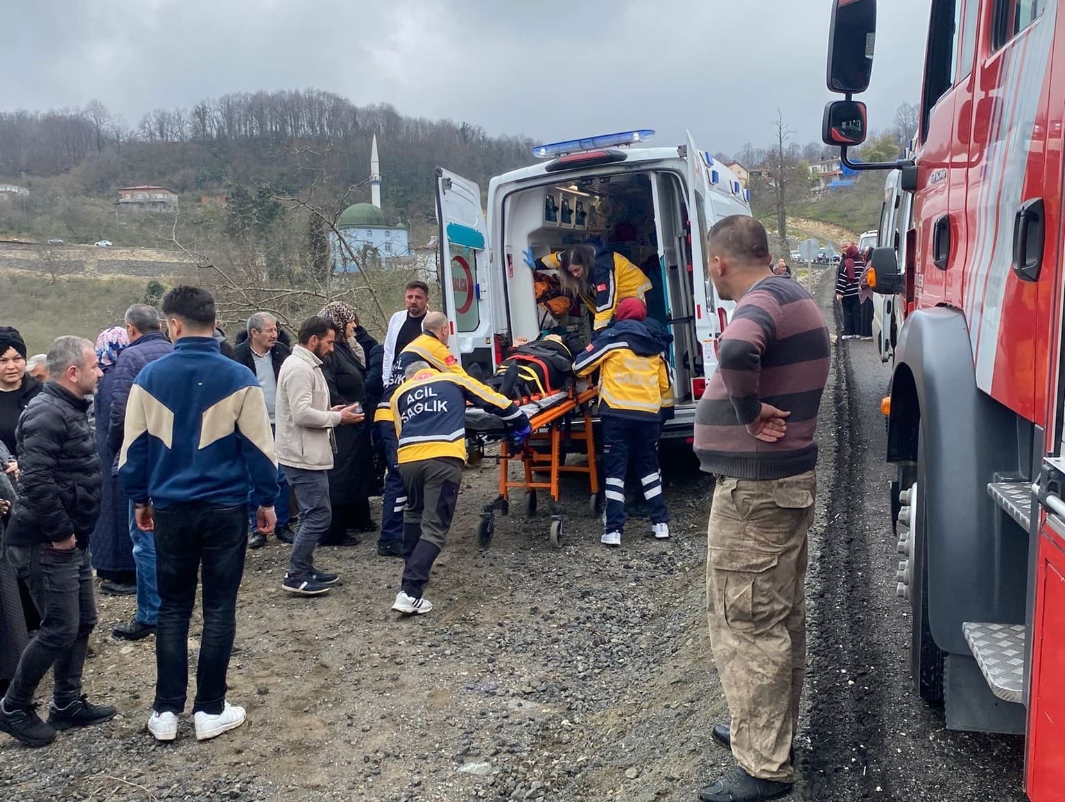 Ordu’da iki ayrı trafik kazasında 12 kişi yaralandı