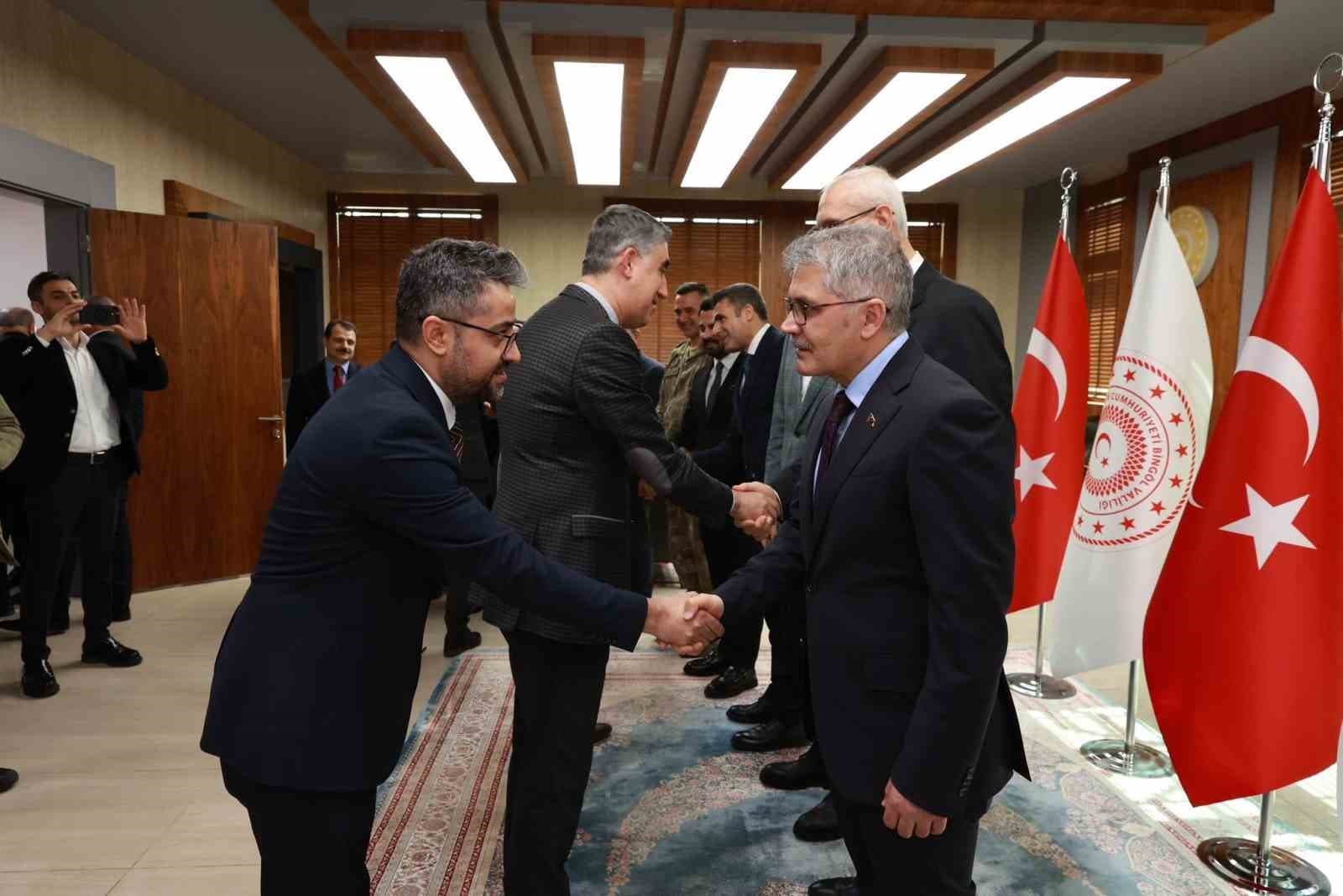 Bingöl’de resmi bayramlaşma töreni düzenlendi