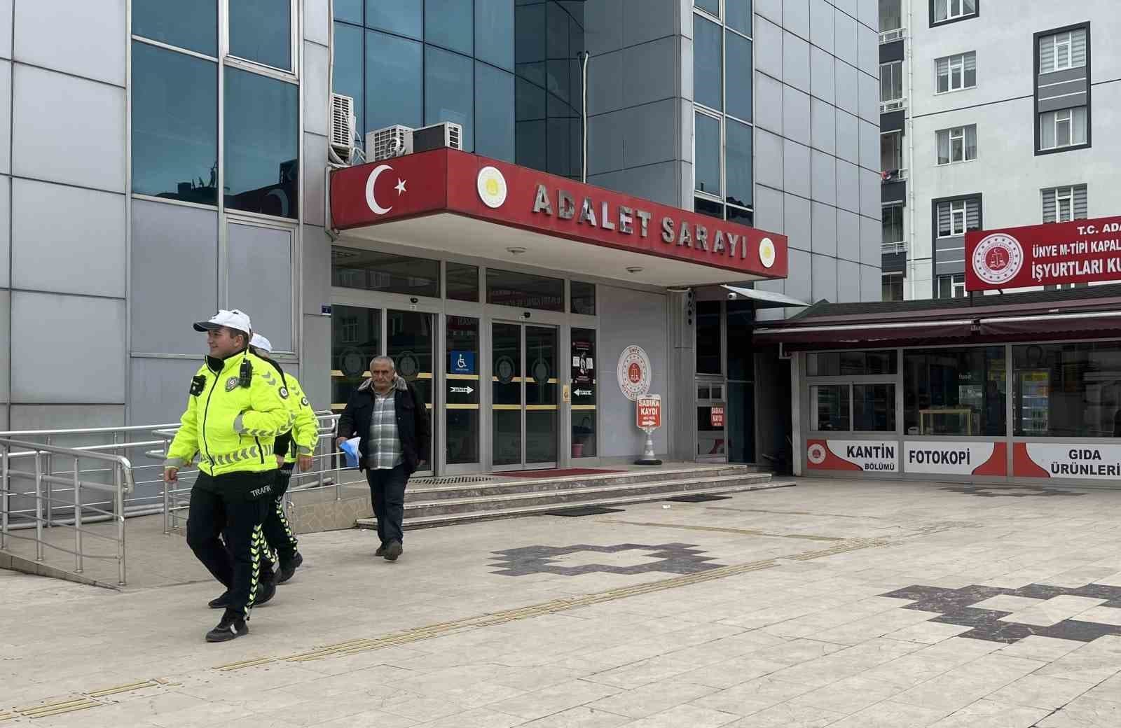 Ordu’da sokak ortasındaki 10 kurşunlu infazın zanlısı adliyede