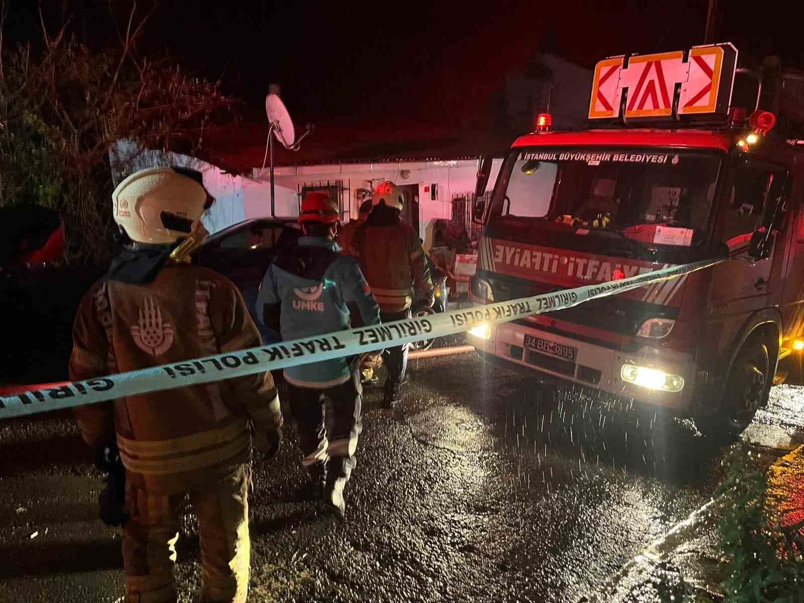 Sarıyer’de iki gecekondu alev alev yandı: 6 yaralı