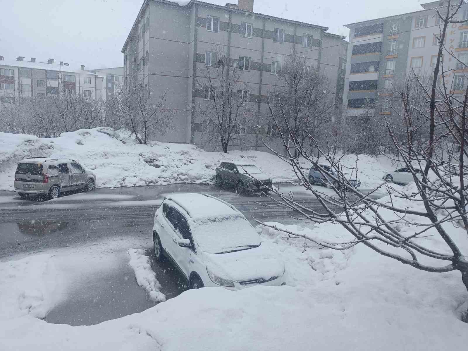 Bitlis’te kar yağışı