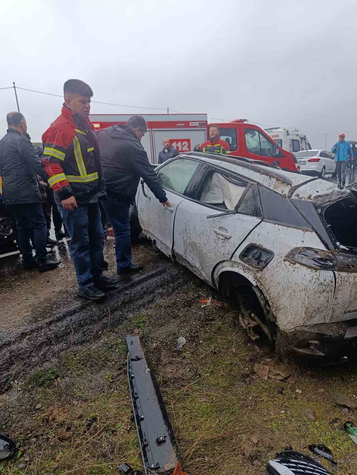 Bingöl’de kaza: 4 yaralı