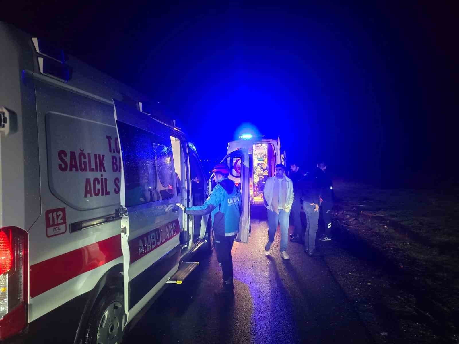 Bingöl’de trafik kazası: 2 yaralı