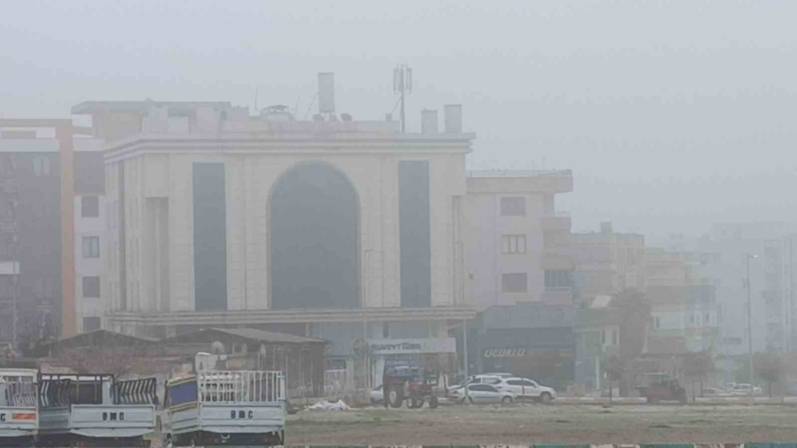 Şanlıurfa’da yoğun sis etkili oluyor