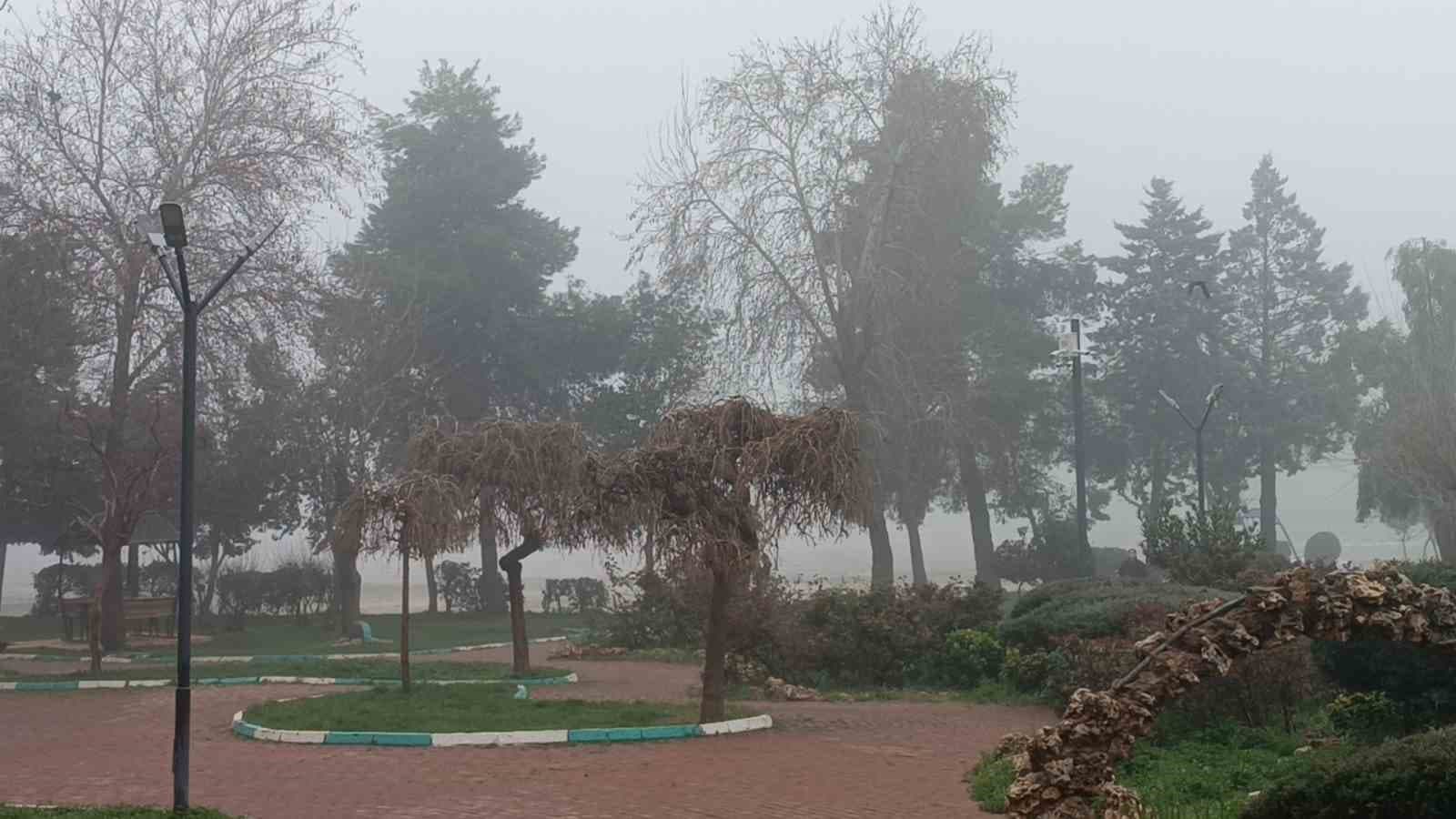 Şanlıurfa’da yoğun sis etkili oluyor