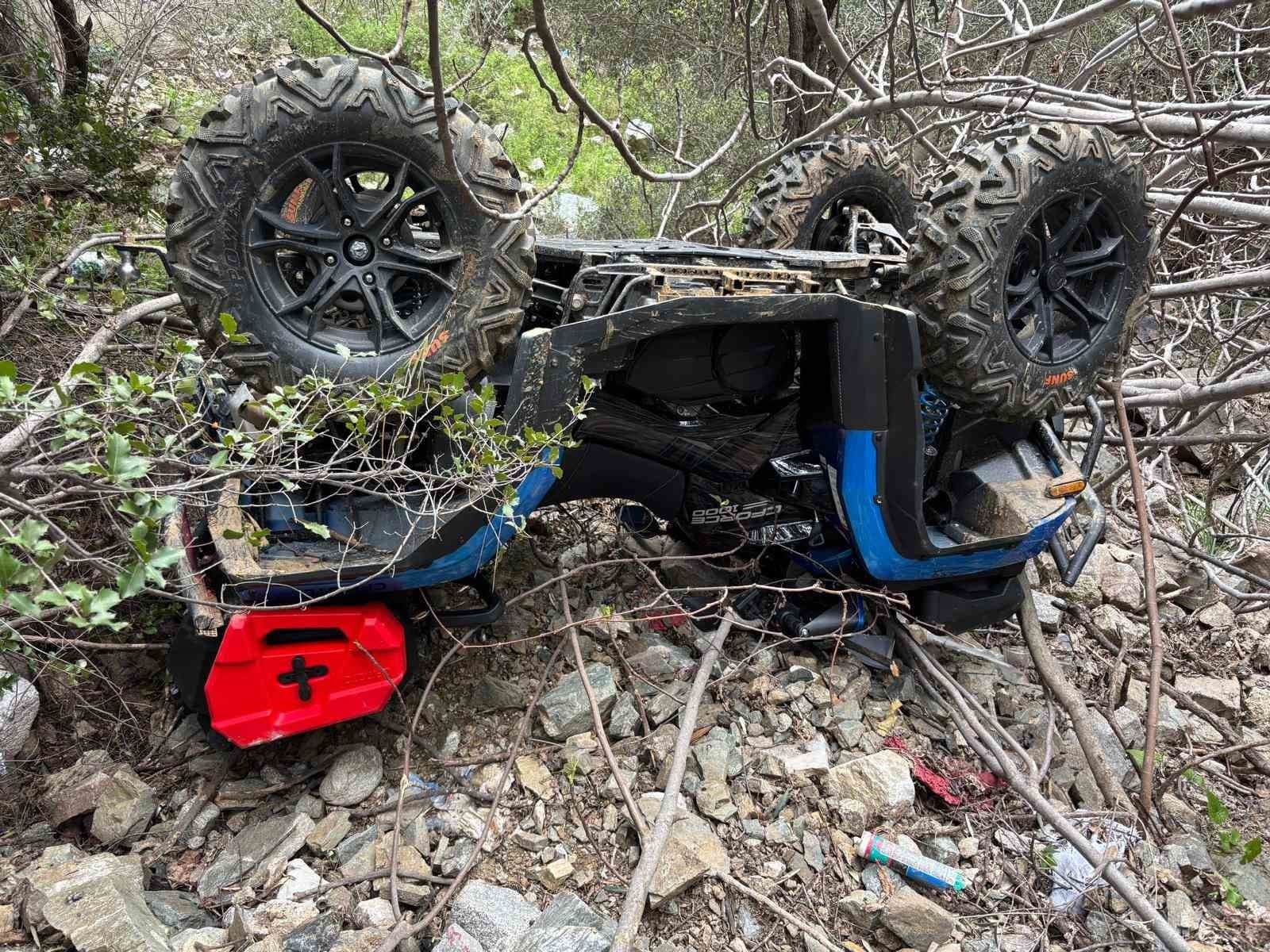 Balıkesir’de ATV kazası: 2 yaralı