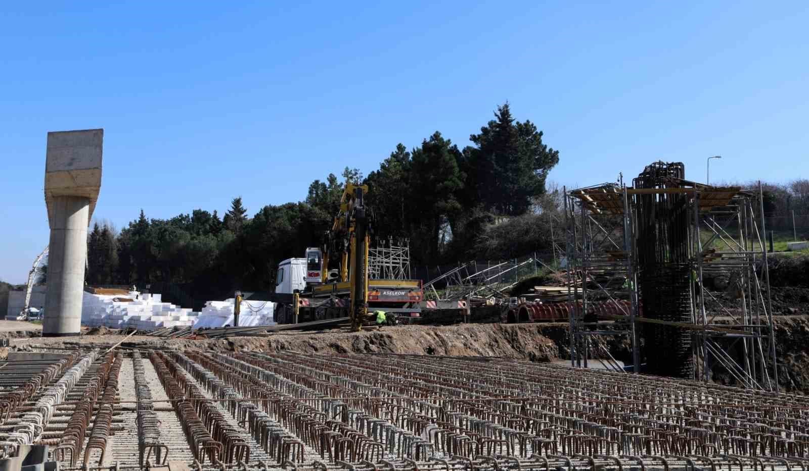 Başiskele Kavşağı projesinin yüzde 54’ü tamamlandı