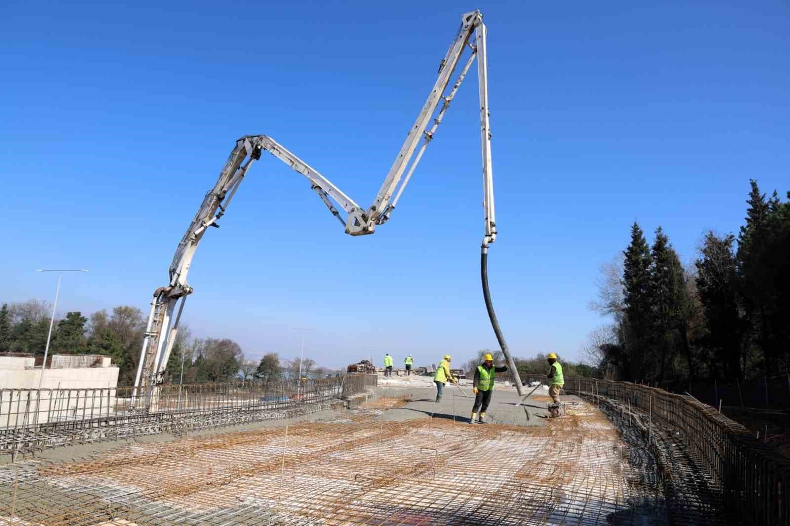 Başiskele Kavşağı projesinin yüzde 54’ü tamamlandı