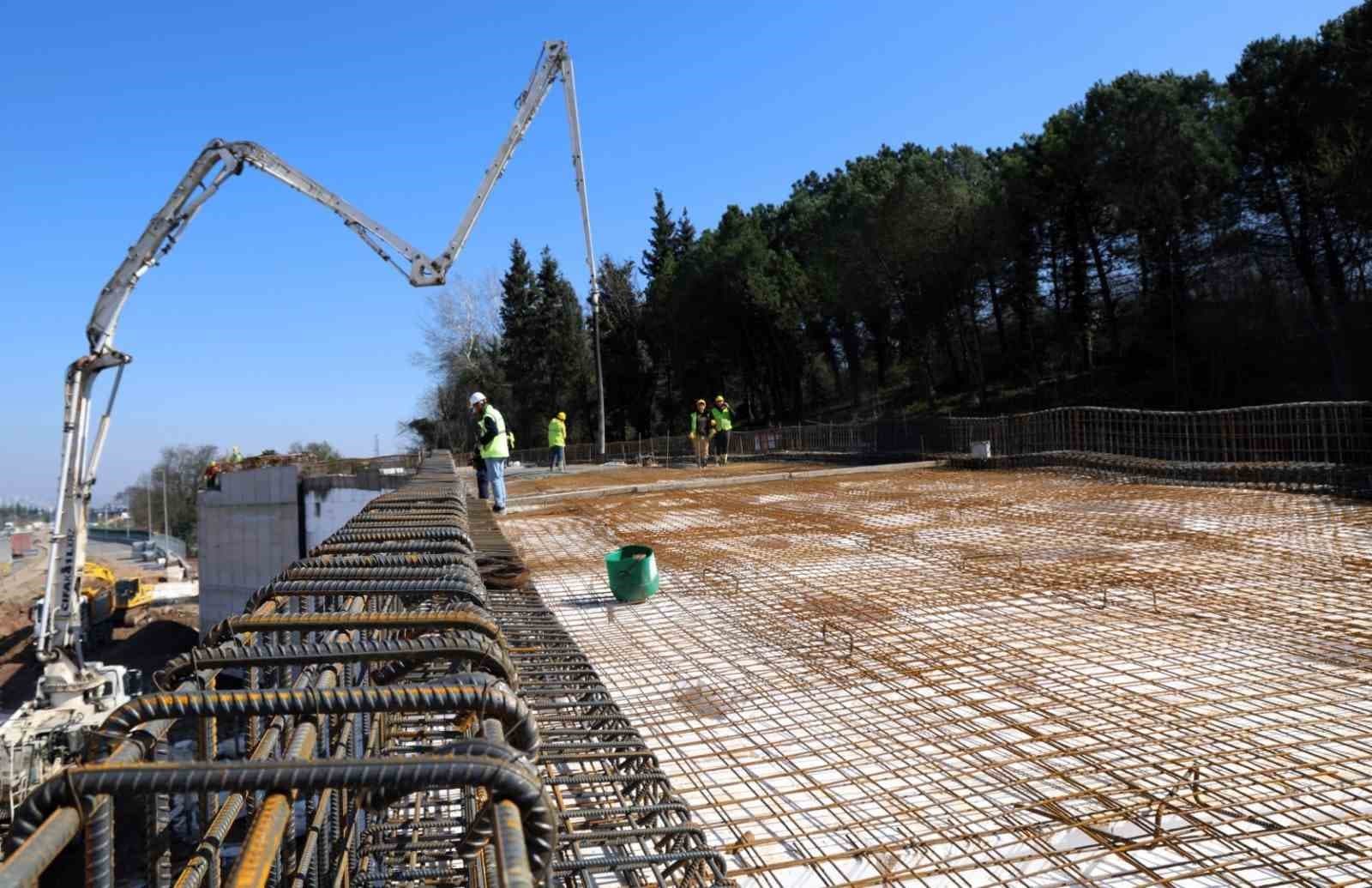 Başiskele Kavşağı projesinin yüzde 54’ü tamamlandı