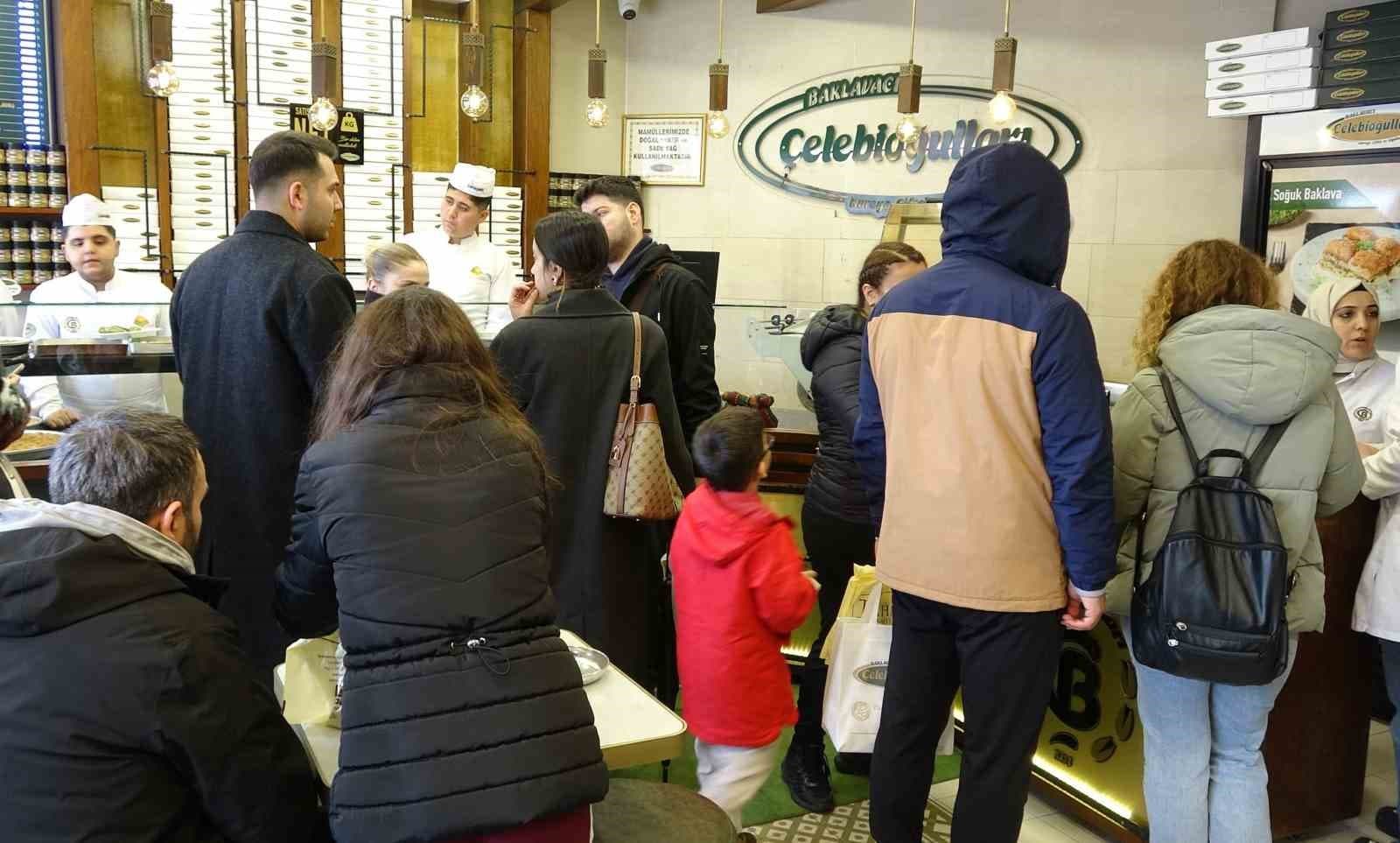 Turistler bayramda unutulmaz bir gastronomi deneyimi yaşadı