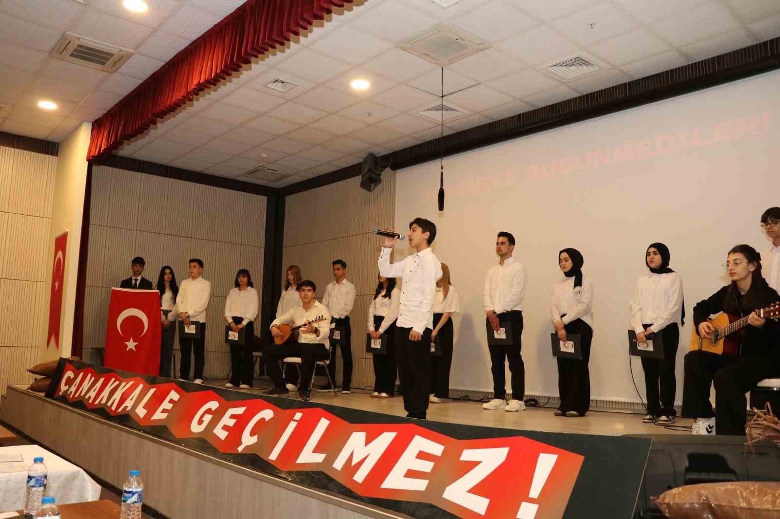 Oltu’da Çanakkale Şehitleri anıldı