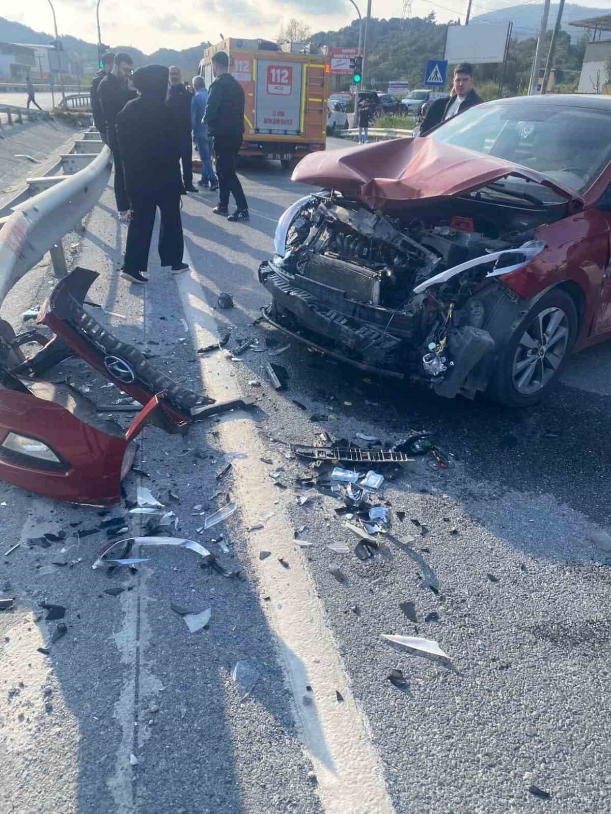 Söke-Kuşadası Çevre Yolu’nda kaza: 1 kişi yaralandı