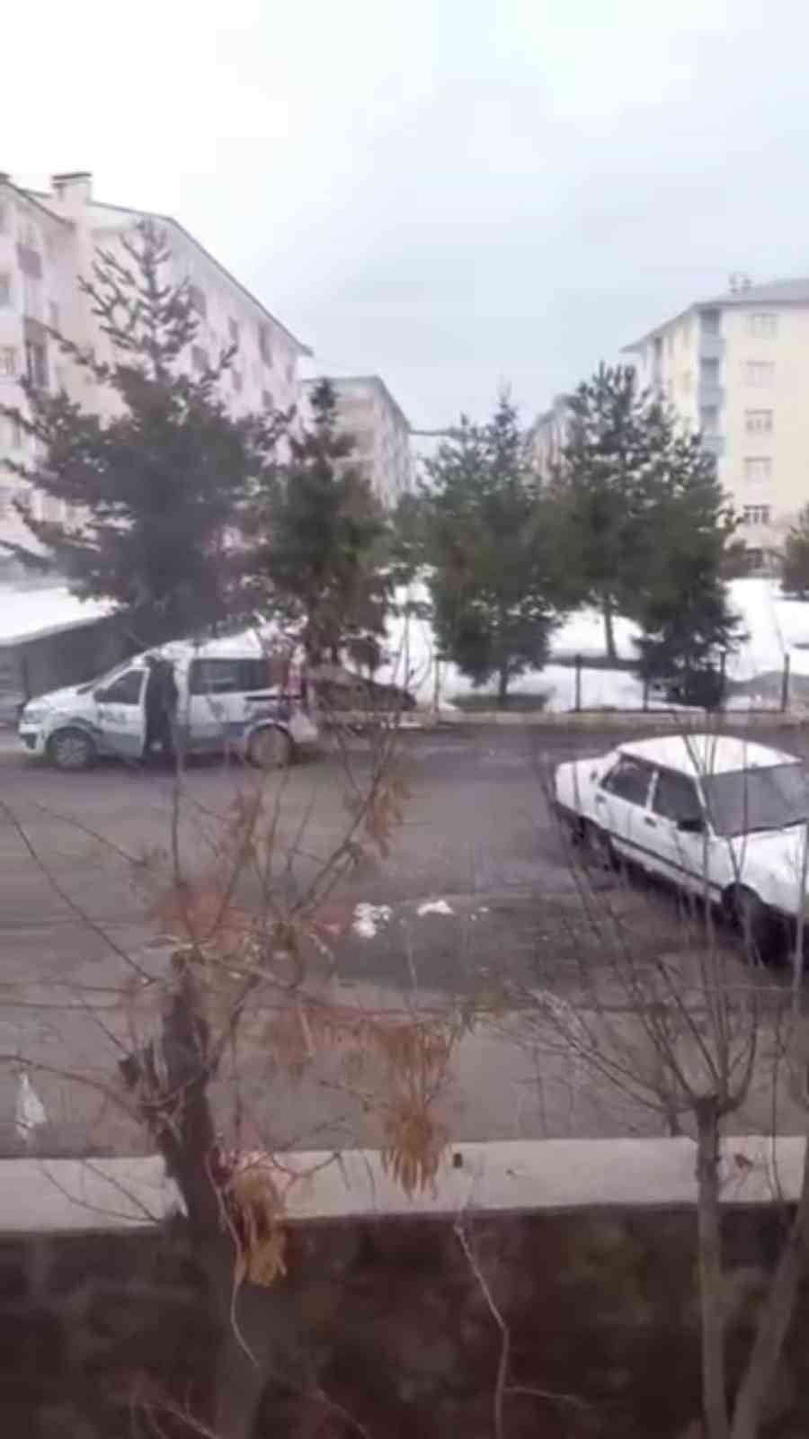 Tornavida ile otomobilin kapısını zorlayan gençler kameraya yakalandı