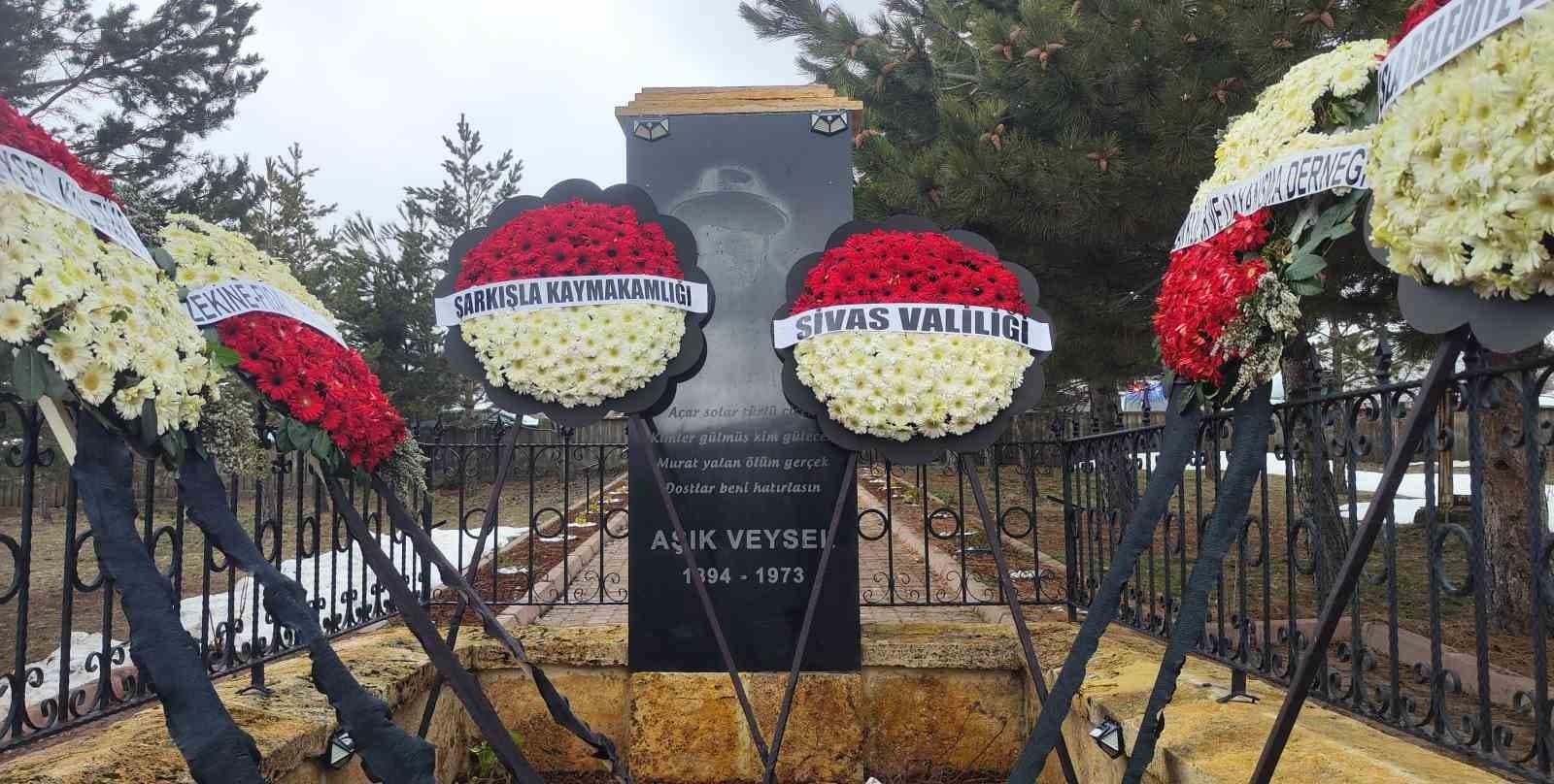 Aşık Veysel 53 yıl sonra da unutulmadı