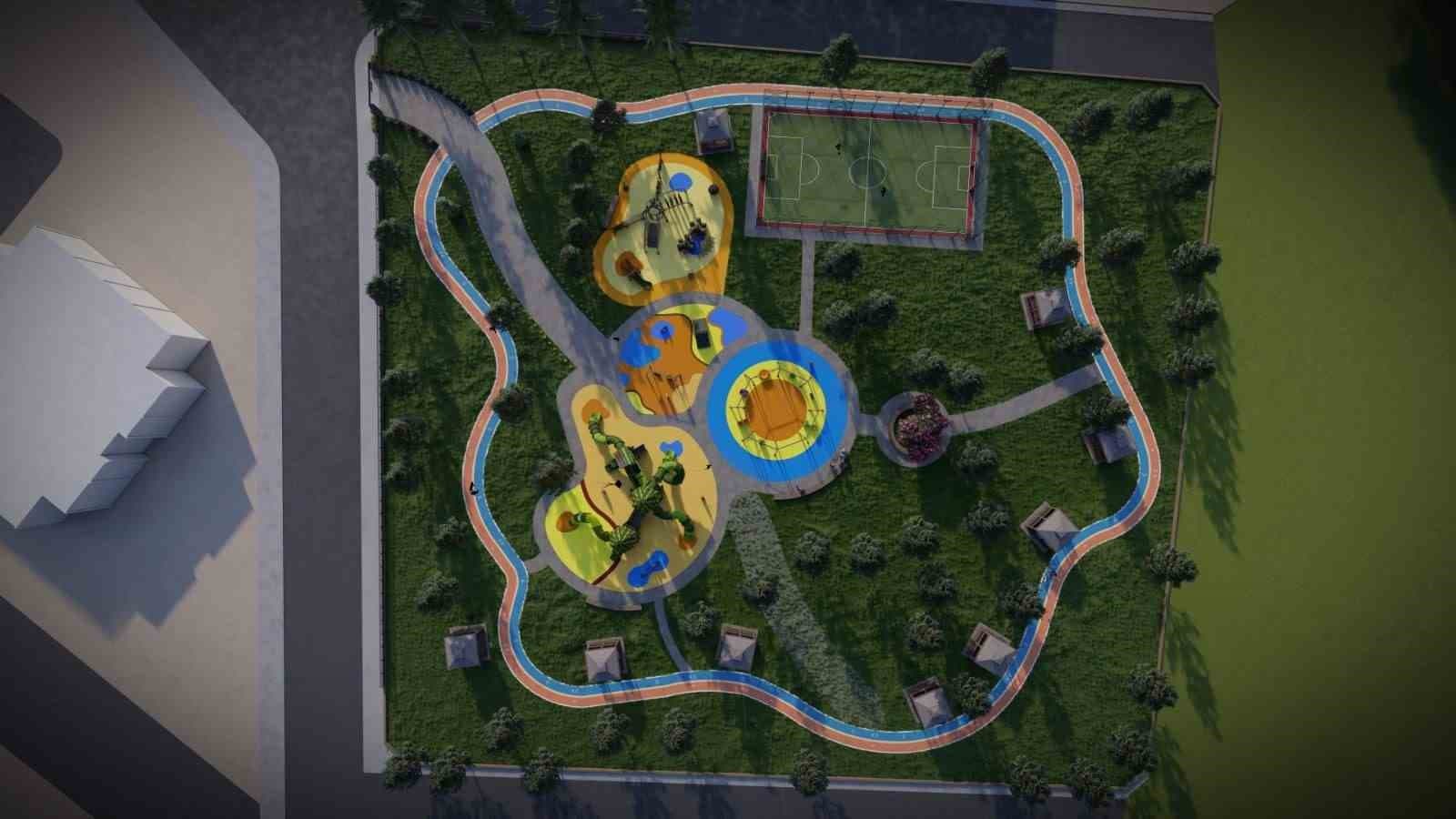 Fatih Mahallesi’nde tema park inşası başladı