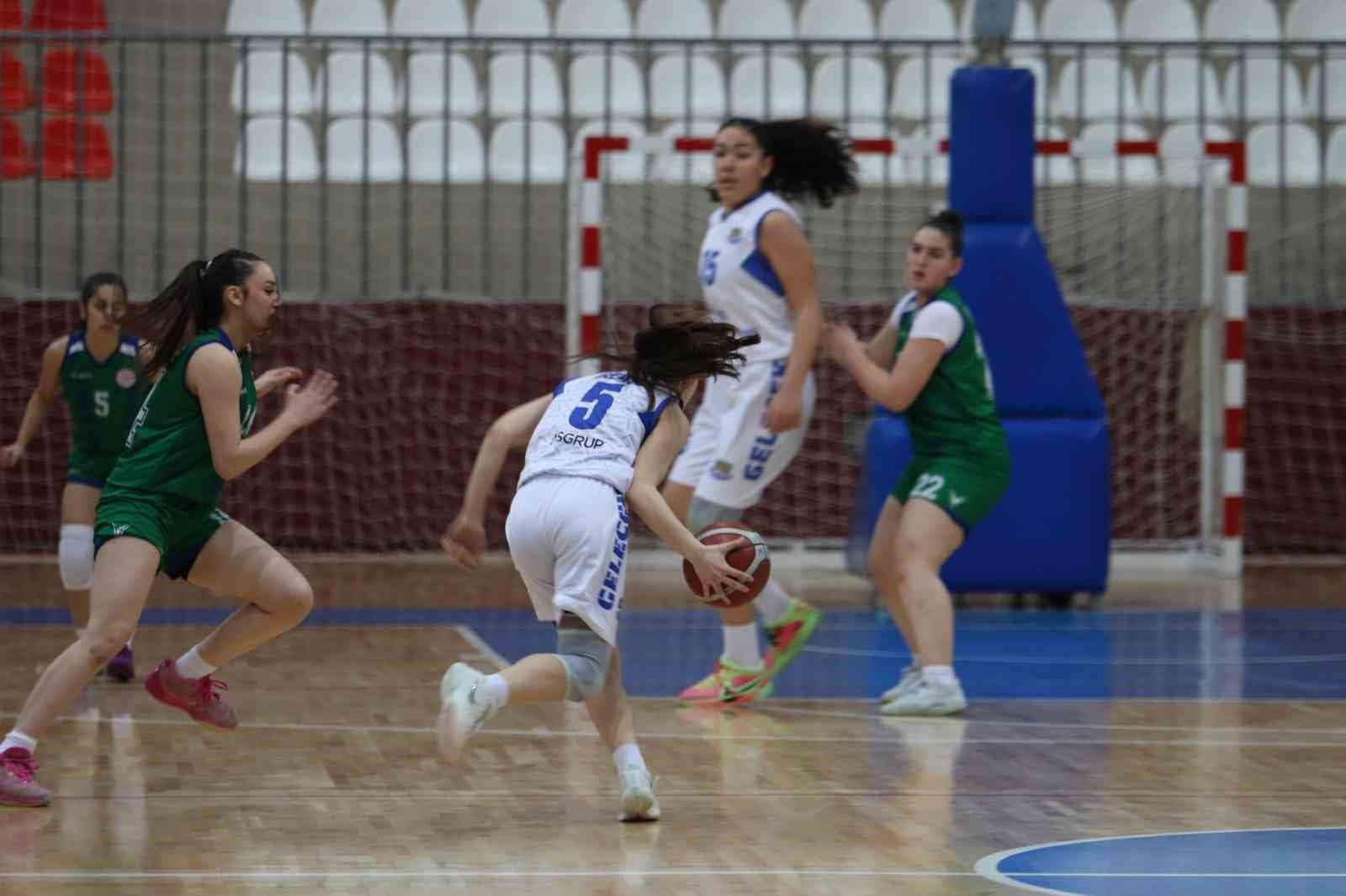 U18 Kızlar Basketbol Anadolu Şampiyonası Beyaz Grup Uşak’ta tamamlandı