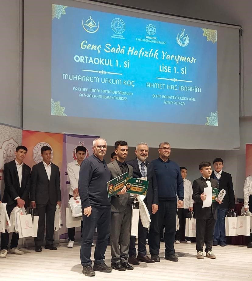 Kur’an-ı Kerim’i güzel okuma yarışmasında Ege Bölge Birincisi Aliağa’dan