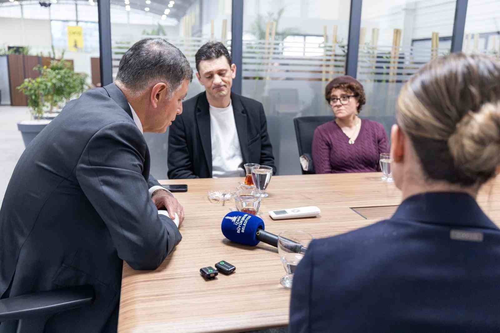 Minguzzi ailesinden Başkan Tugay’a ziyaret