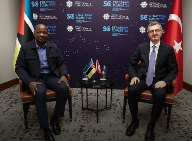 İletişim Başkanı Duran, Mozambik Devlet İdaresi ve Kamu Hizmetleri Bakanı ve Hükûmet Sözcüsü Impissa ile görüştü