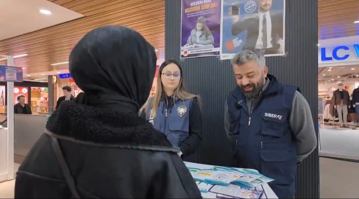 Bingöl’de siber suçlara karşı bilgilendirme çalışması yapıldı