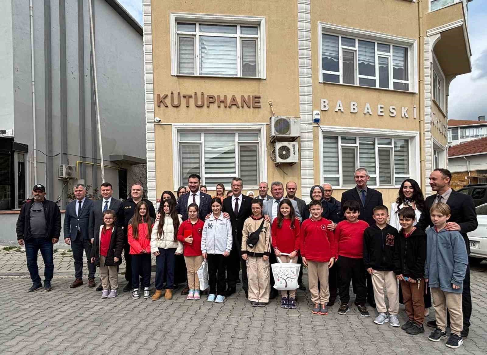 Babaeski’de Kütüphane Haftası etkinlikleri
