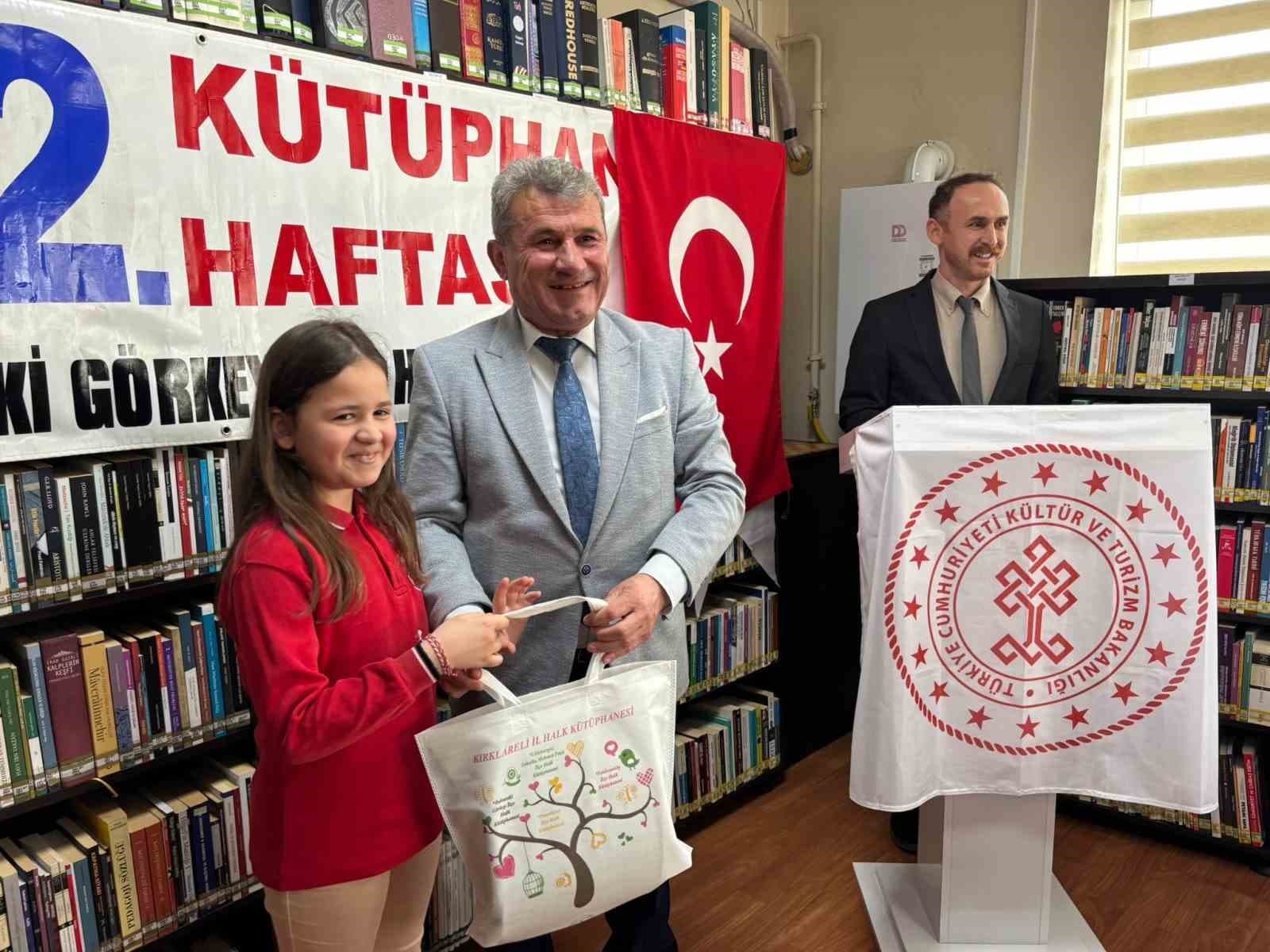Babaeski’de Kütüphane Haftası etkinlikleri