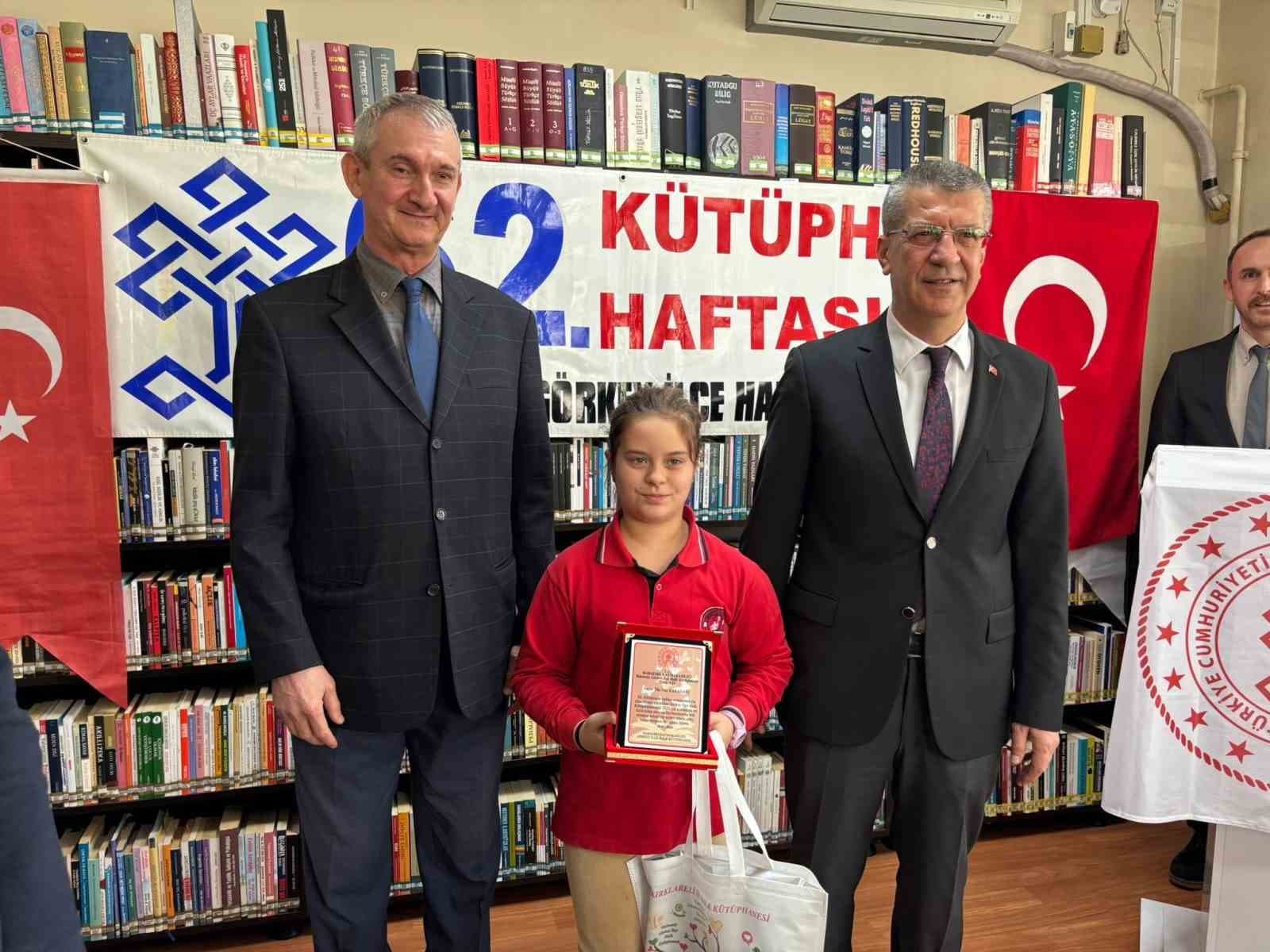 Babaeski’de Kütüphane Haftası etkinlikleri