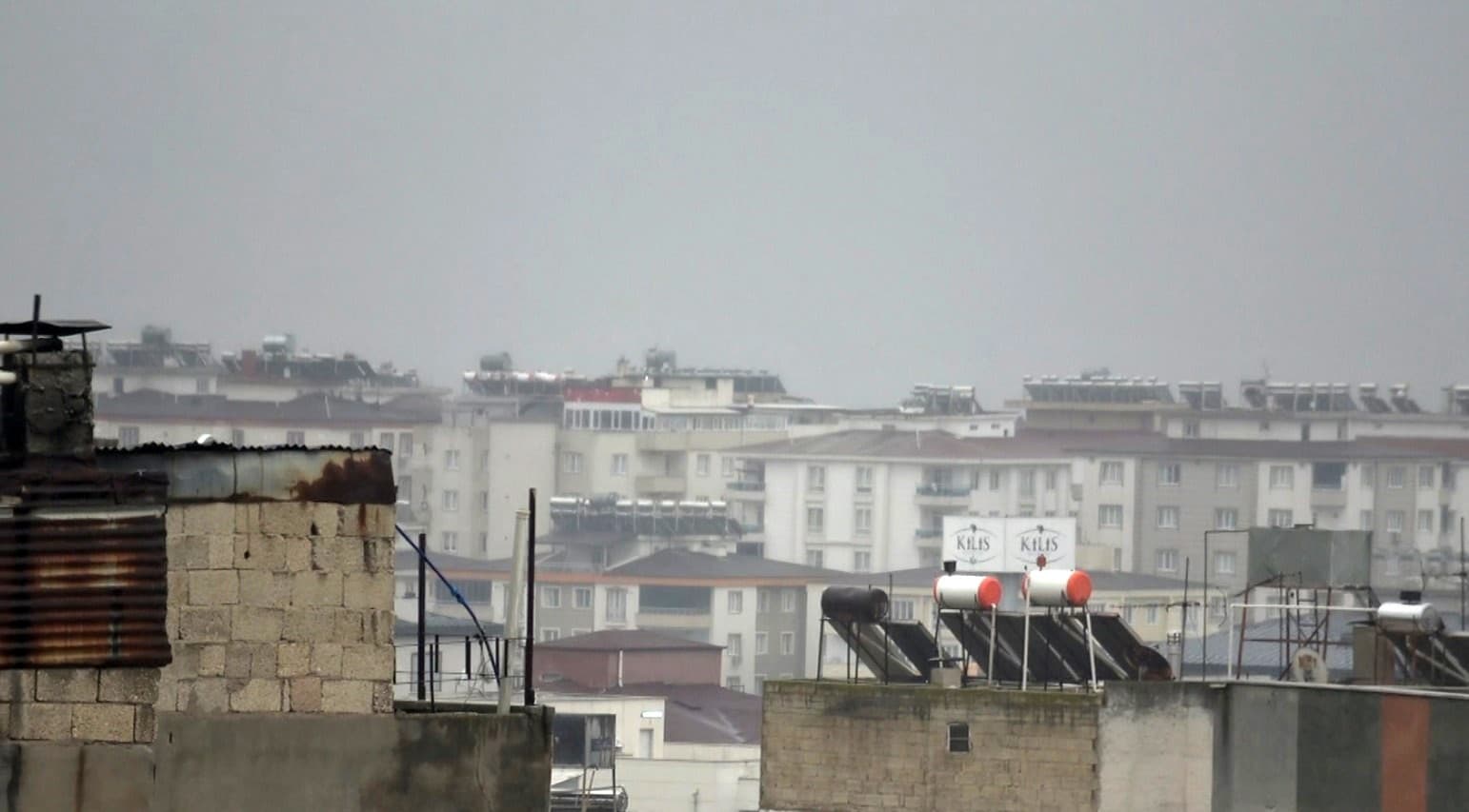 Kilis’te yağış ve sis etkili oluyor