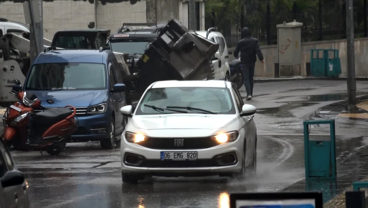 Kilis’te yağış ve sis etkili oluyor