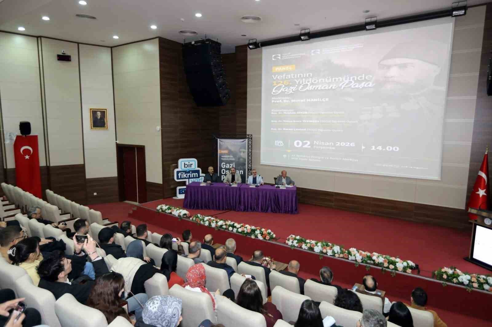 Plevne direnişinin arkasındaki liderlik Tokat’ta ele alındı