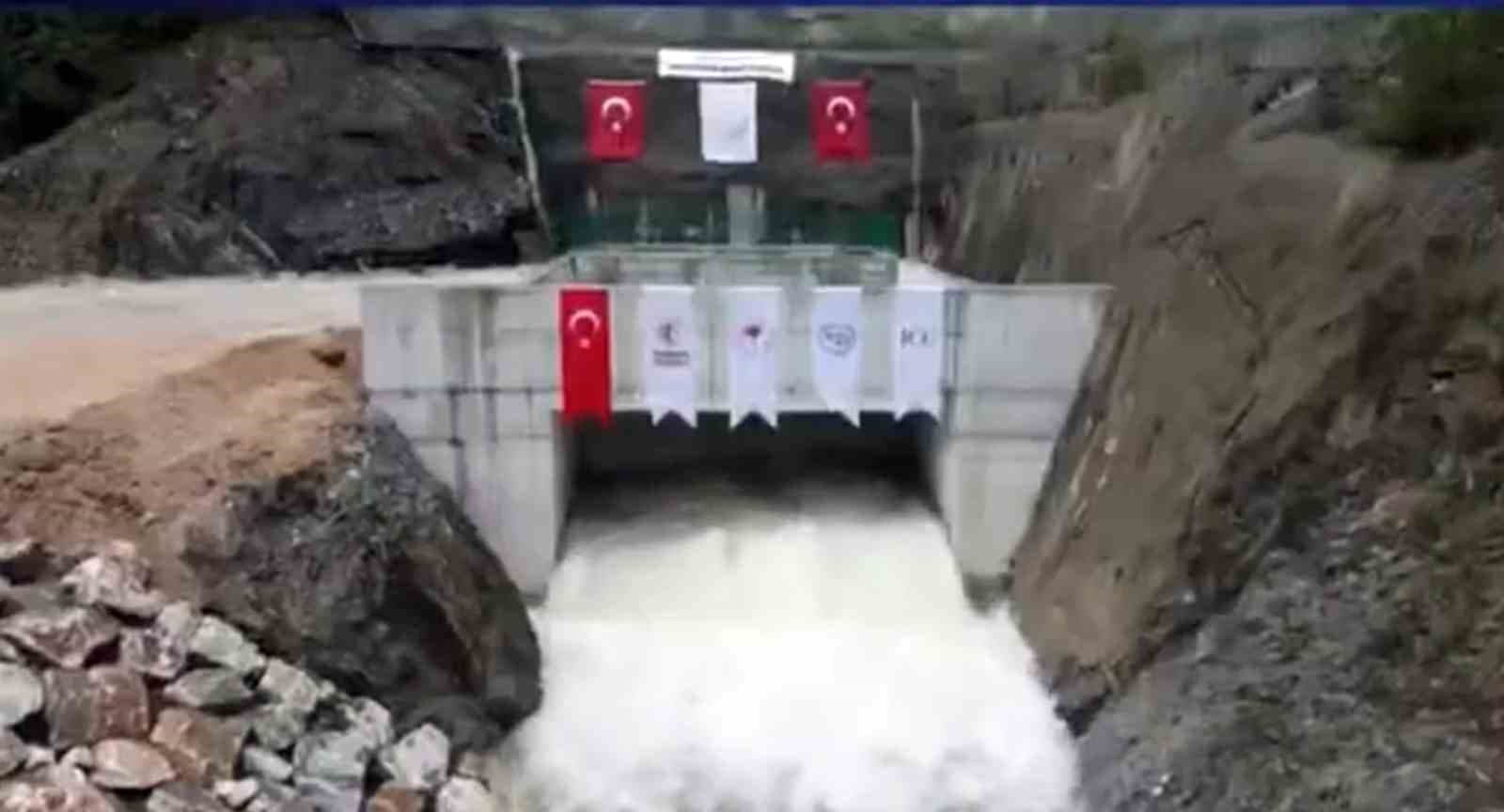 Girme Barajı hizmete alındı