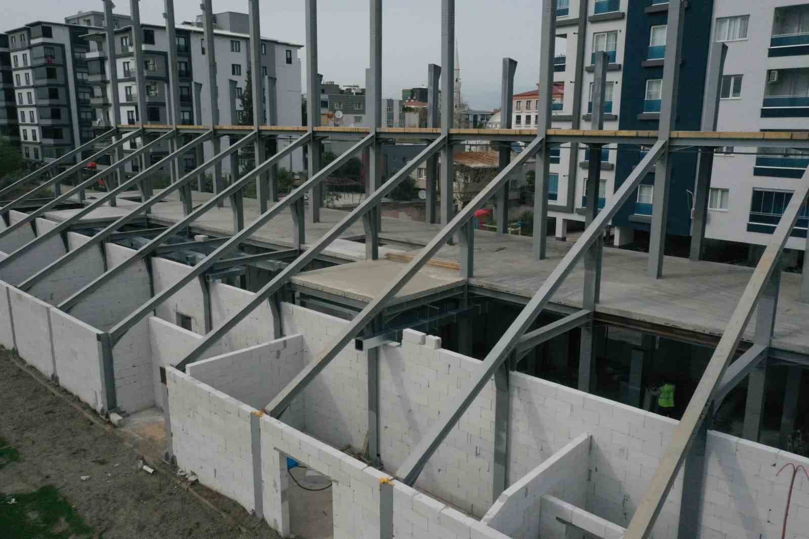 Osmaniye’de deprem sonrası yeniden inşa: 7 Ocak stadyumu %35 seviyesinde