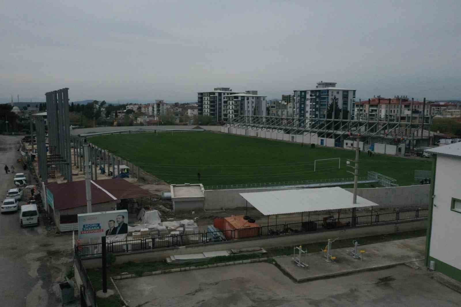 Osmaniye’de deprem sonrası yeniden inşa: 7 Ocak stadyumu %35 seviyesinde