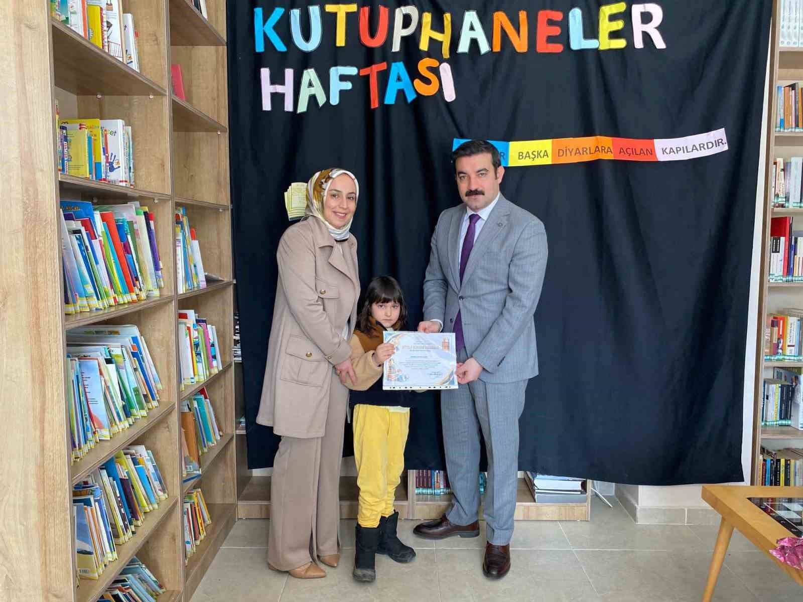 Arpaçay’da Kütüphane Haftası etkinliği