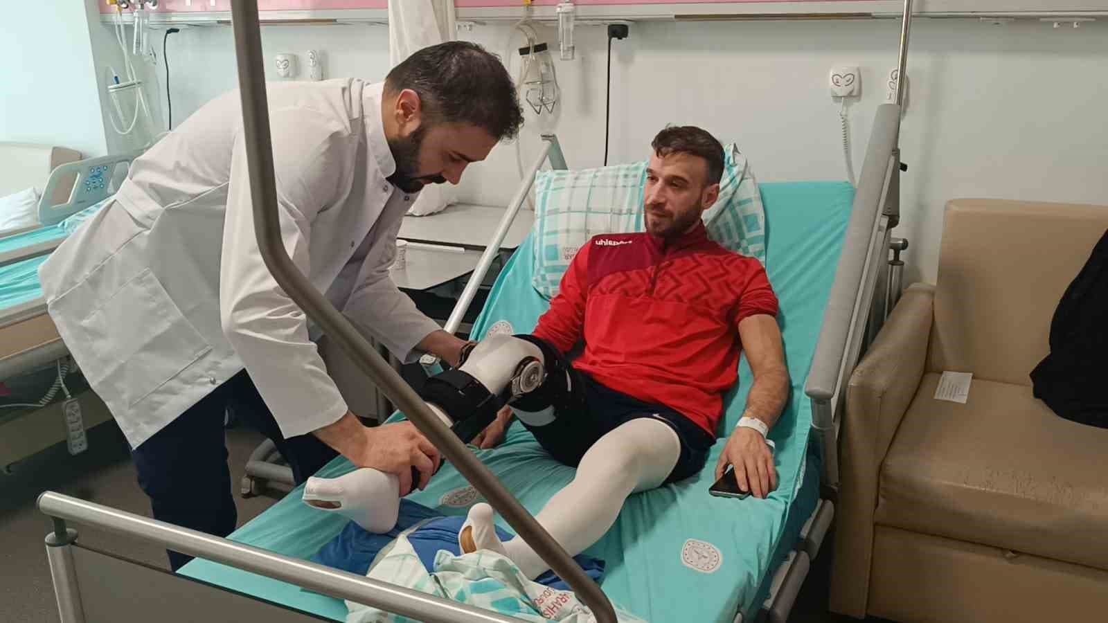 Dinarsporlu Ramazan Demir’e başarılı ameliyat