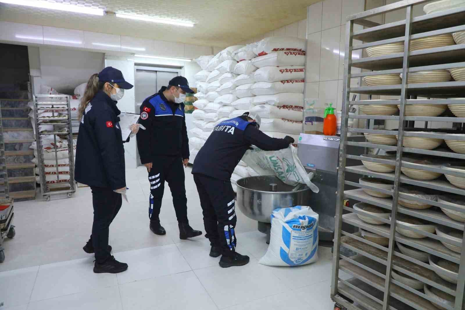 Ordu’da fırınlarda gramaj ve hijyen denetimi