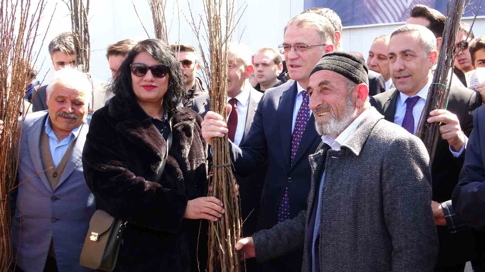 Van’da 5 yılda 4 buçuk milyon fidan toprakla buluşturuldu