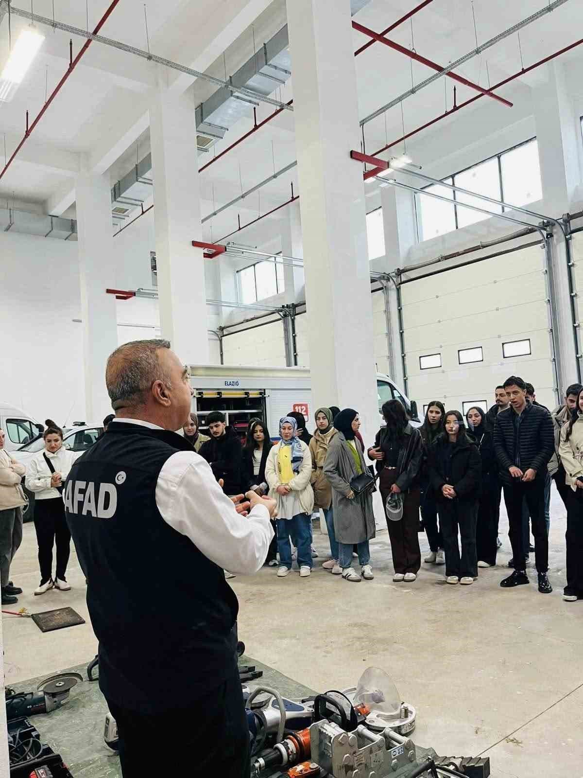 Elazığ’da afet bilinci güçleniyor