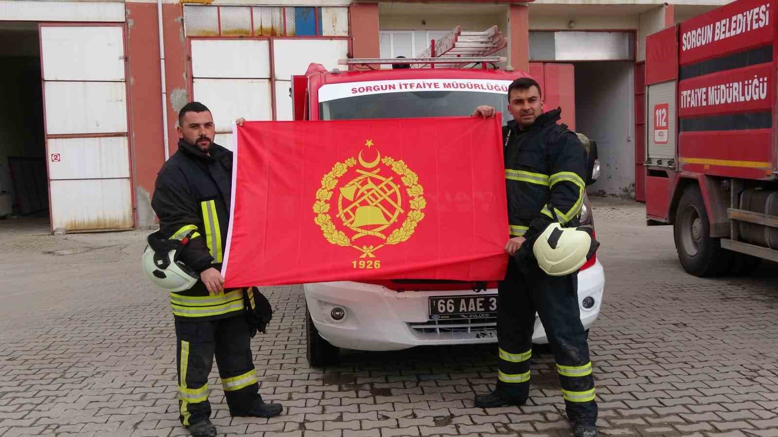 Sorgun itfaiyesi yangın tatbikatında tam not aldı