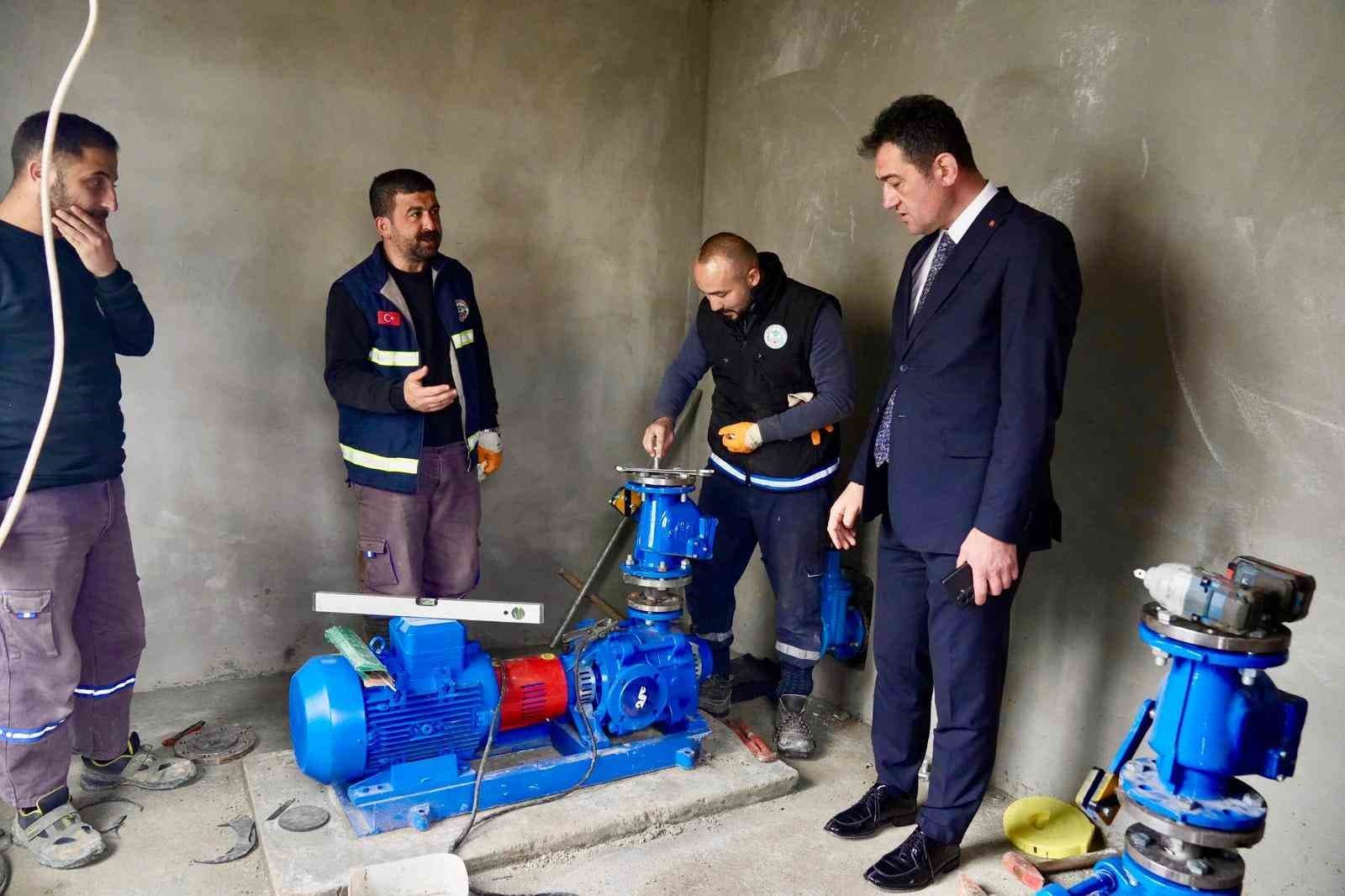 Giresun’da sağlık içme suyu için asbest borular değiştiriliyor