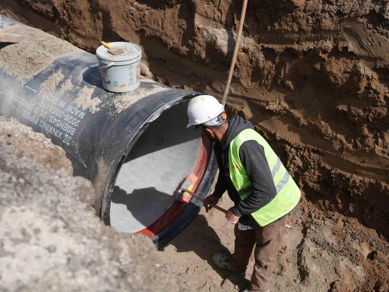 Düzce’de içme suyu altyapısına dev yatırım çalışmalar 2 noktada hızla devam ediyor